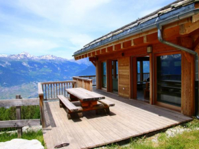 Chalet in Veysonnaz with hot tub